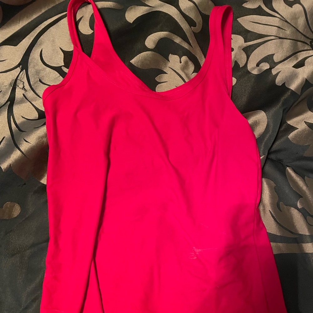 Red tanktop